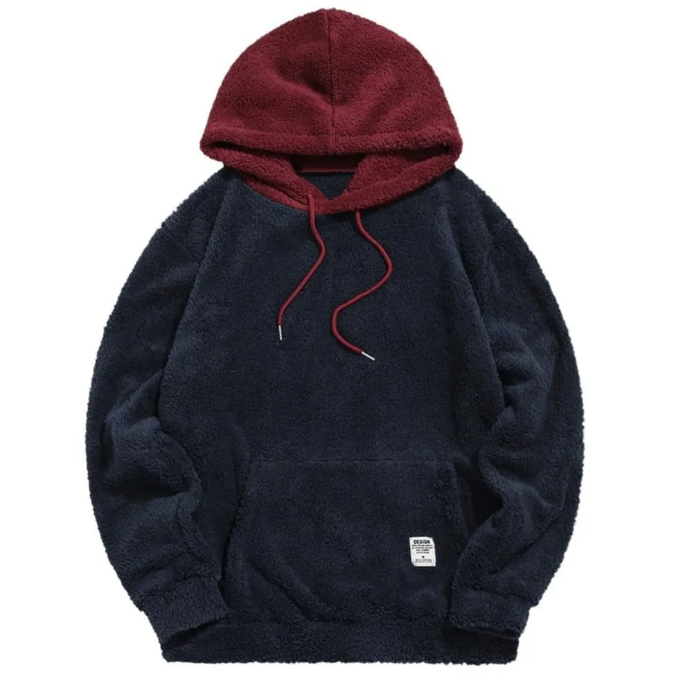 "DESIGN" Sweat-shirt Beige Hoodie à capuche Molletonné - URB1™