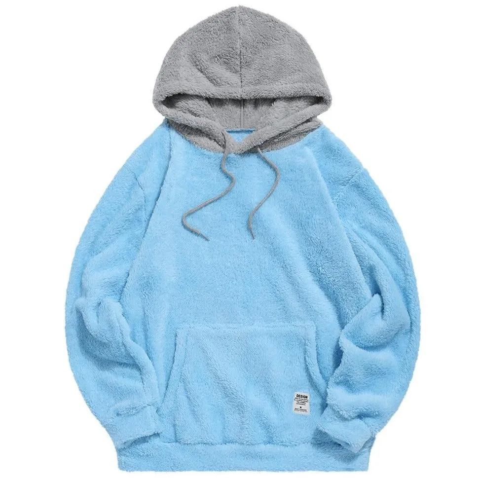 "DESIGN" Sweat-shirt Beige Hoodie à capuche Molletonné - URB1™