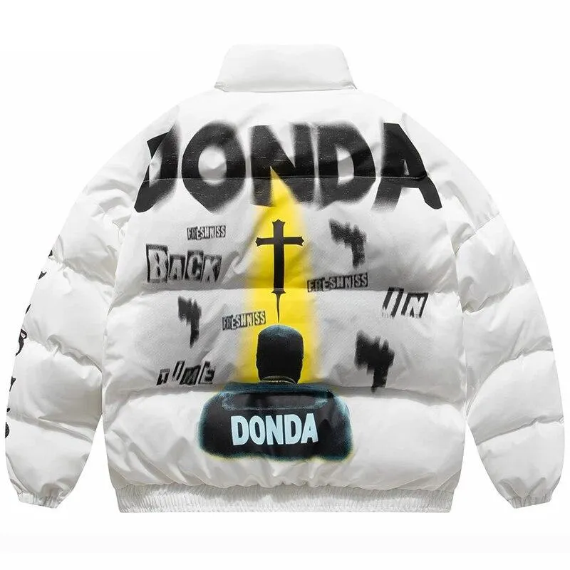 "DONDA" Parka Doudoune Matelassée Blanc - URB1™