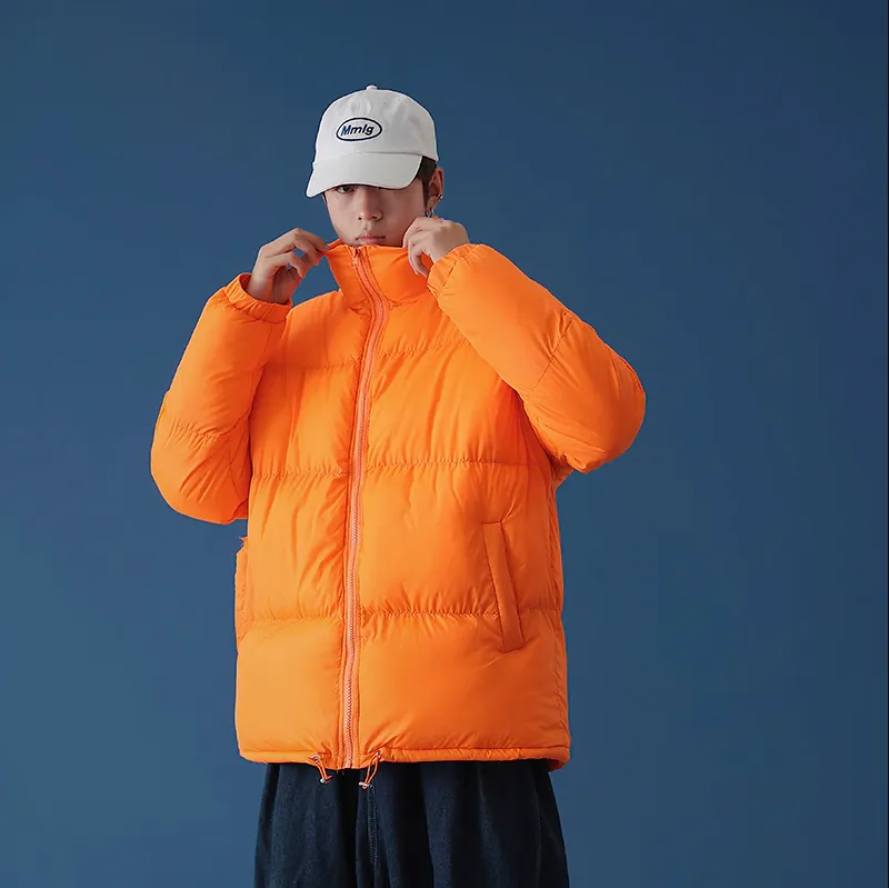 "ESSENTIAL" Doudoune Veste Matelassée Orange - URB1™