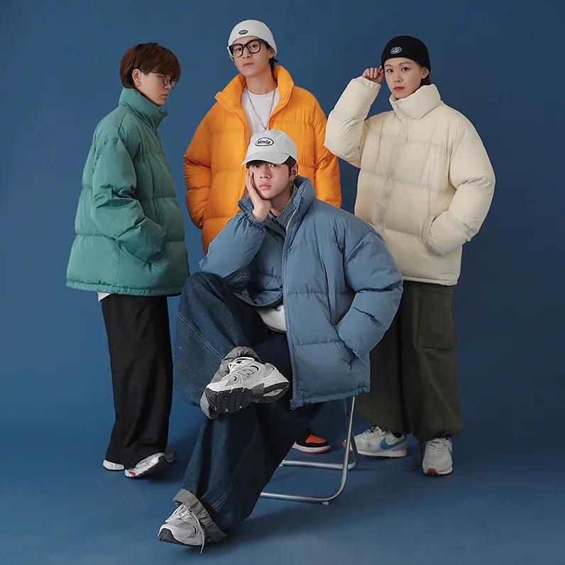 "ESSENTIAL" Doudoune Veste Matelassée Orange - URB1™