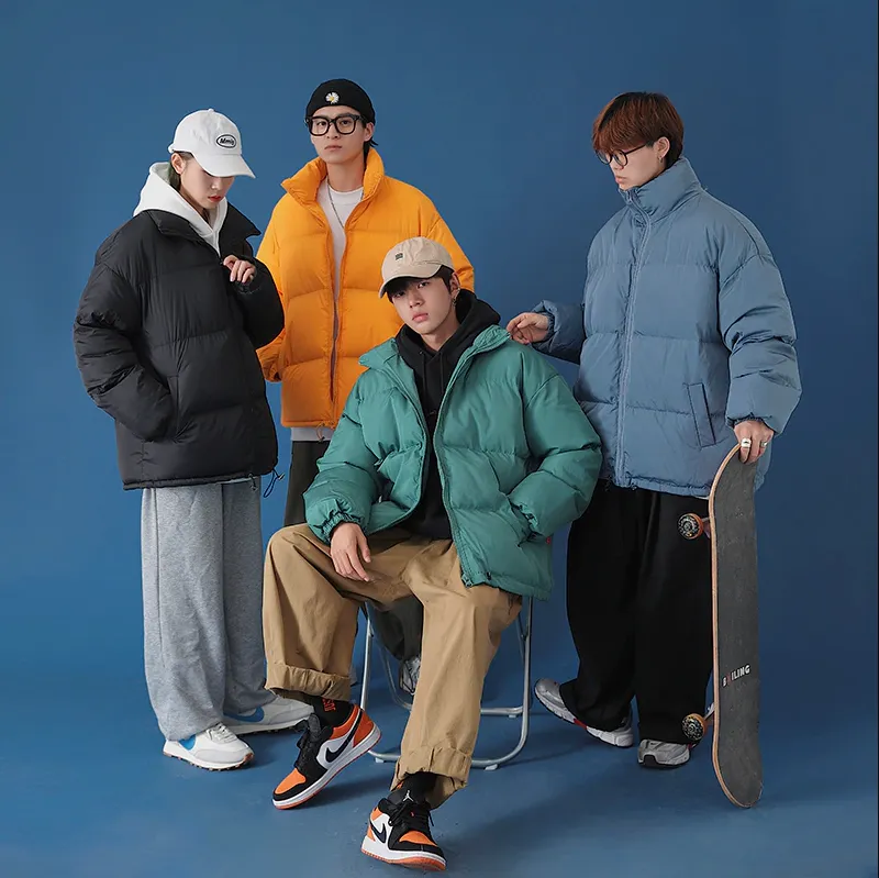 "ESSENTIAL" Doudoune Veste Matelassée Orange - URB1™