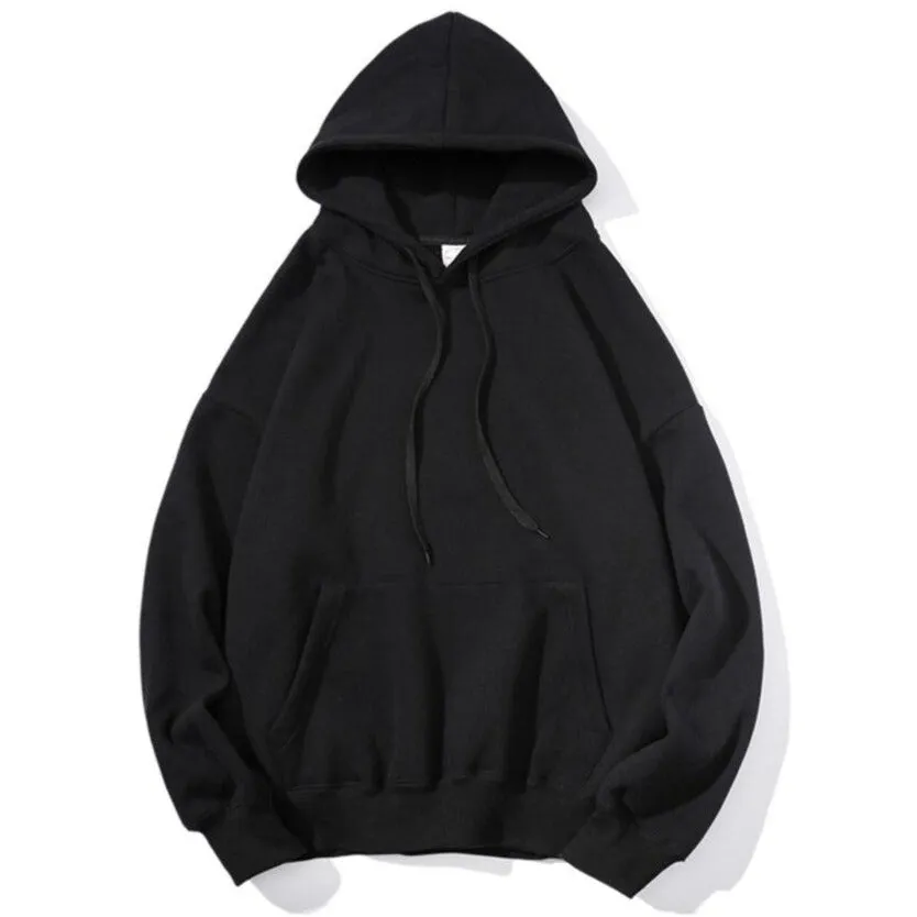 "ESSENTIAL" Sweatshirt Noir Hoodie à Capuche - URB1™