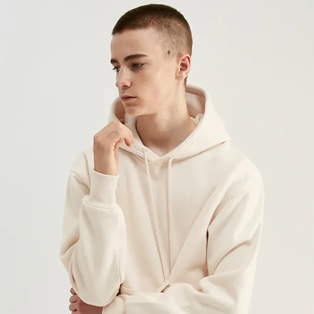 "ESSENTIAL" SWEATSHIRT VERT GRIS HOODIE À CAPUCHE - URB1™