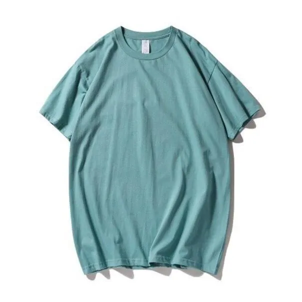 "ESSENTIAL" T-SHIRT BASIQUE UNI BLEU MARINE STREETWEAR - URB1™
