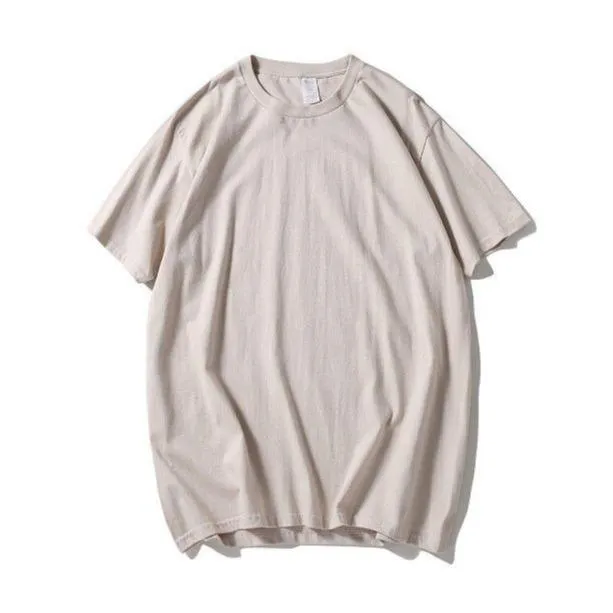 "ESSENTIAL" T-SHIRT BASIQUE UNI BLEU MARINE STREETWEAR - URB1™