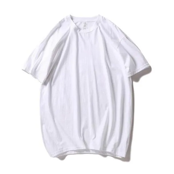 "ESSENTIAL" T-SHIRT BASIQUE UNI BLEU MARINE STREETWEAR - URB1™