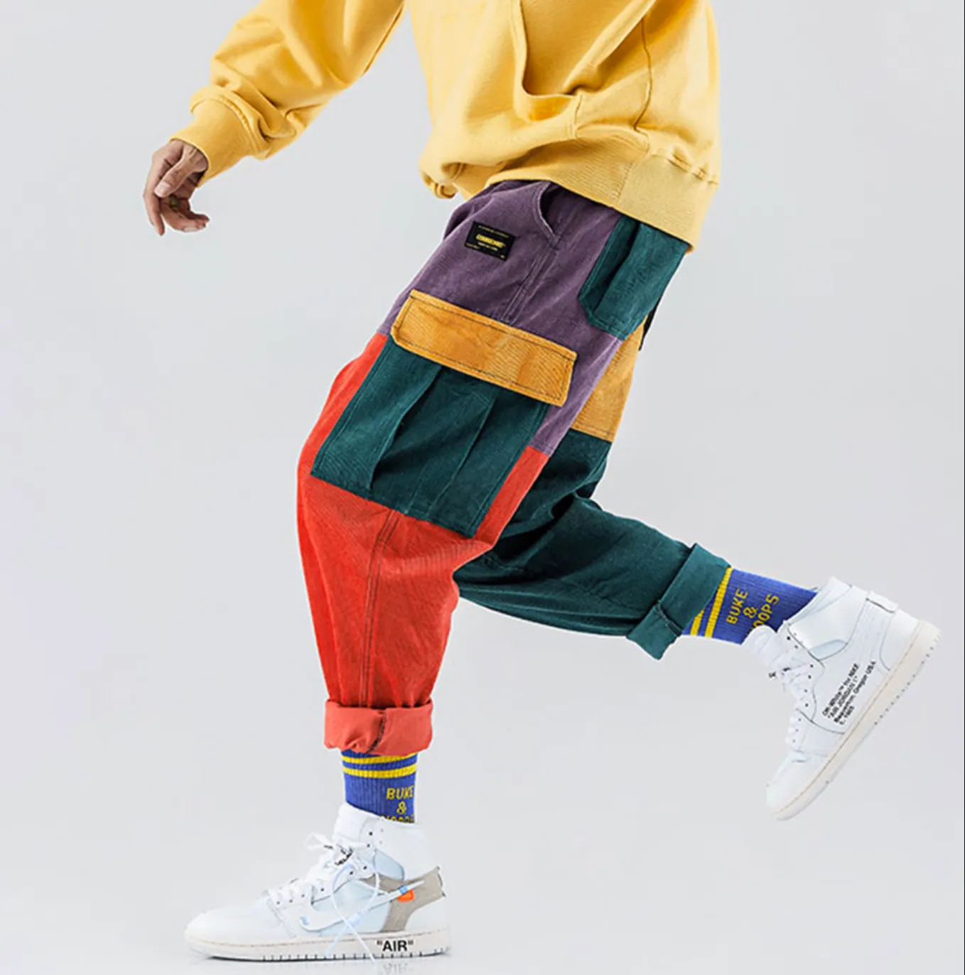 "HIGHTSTREET" PANTALON CARGO STREETWEAR - URB1™