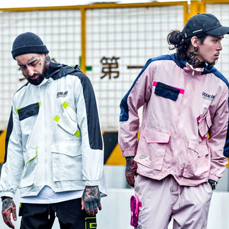 "LOCKNLOAD" Veste Coupe Vent Rose - URB1™