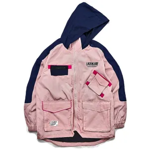 "LOCKNLOAD" Veste Coupe Vent Rose - URB1™