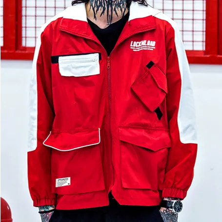 "LOCKNLOAD" Veste Coupe Vent Rose - URB1™