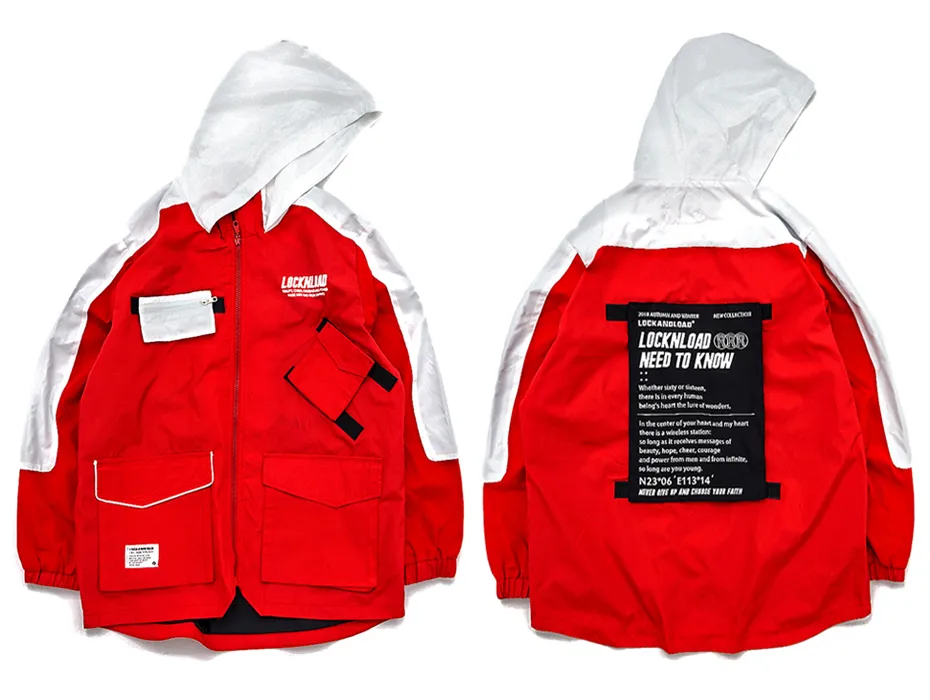 "LOCKNLOAD" Veste Coupe Vent Rose - URB1™