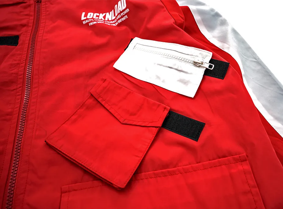 "LOCKNLOAD" Veste Coupe Vent Rose - URB1™