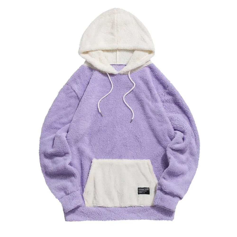 "NOWHERE" Hoodie à capuche Molletonné Noir Beige - URB1™