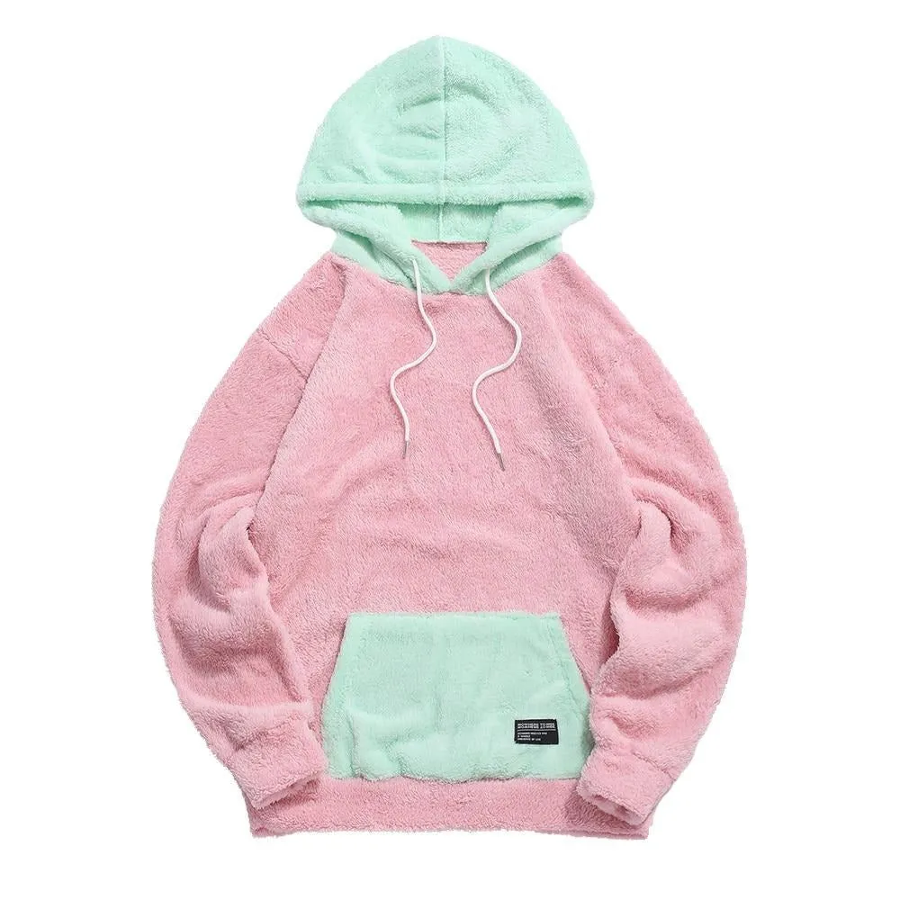 "NOWHERE" Hoodie à capuche Molletonné Noir Beige - URB1™
