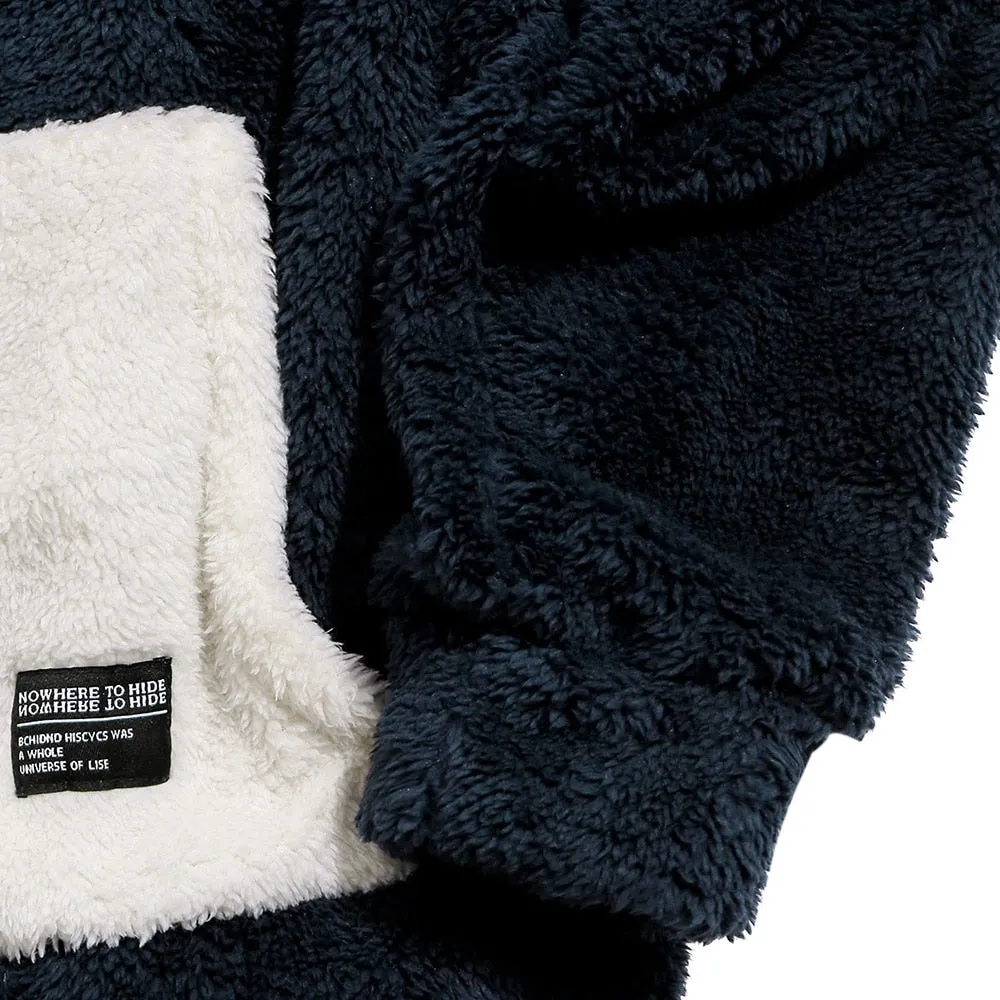 "NOWHERE" Hoodie à capuche Molletonné Noir Beige - URB1™