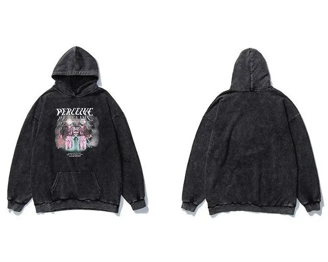 "PERCEIVE" Sweat-shirt Hoodie à Capuche - URB1™