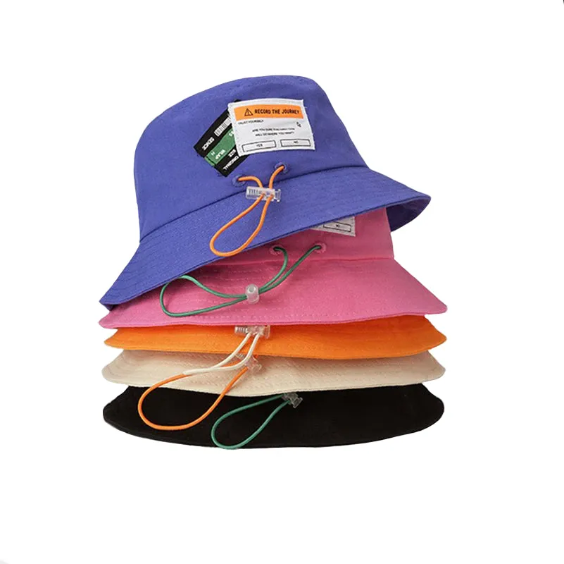 "RECORD" Chapeau Bob Violet Brodé Streetwear - URB1™