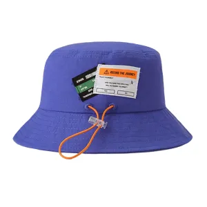 "RECORD" Chapeau Bob Violet Brodé Streetwear - URB1™