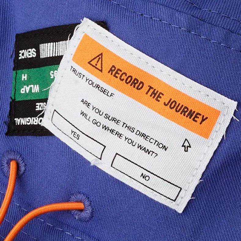 "RECORD" Chapeau Bob Violet Brodé Streetwear - URB1™