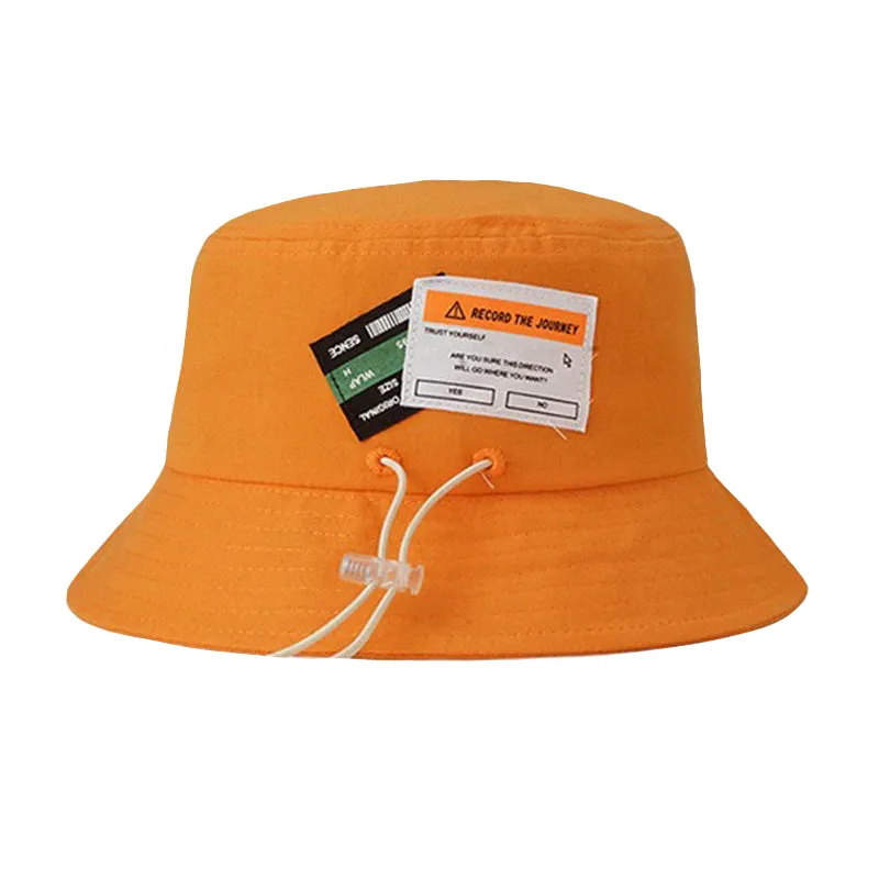 "RECORD" Chapeau Bob Violet Brodé Streetwear - URB1™