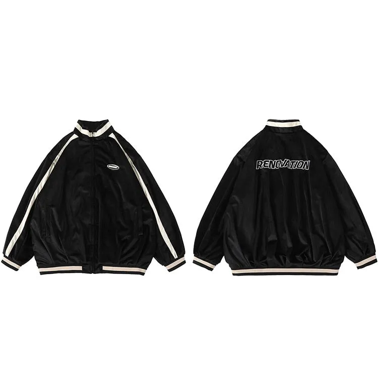 "RENOVATION" Veste Bombers Vintage Beige - URB1™