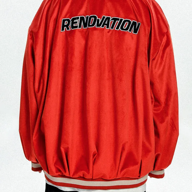 "RENOVATION" Veste Bombers Vintage Beige - URB1™