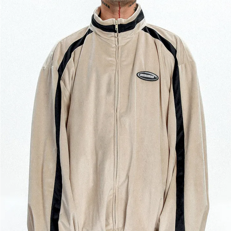 "RENOVATION" Veste Bombers Vintage Beige - URB1™