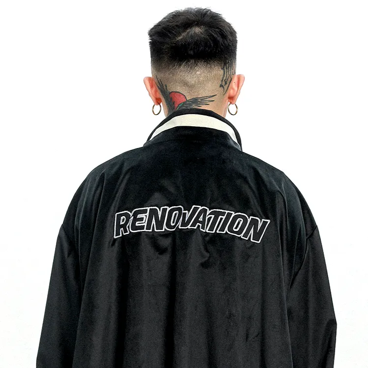 "RENOVATION" Veste Bombers Vintage Beige - URB1™