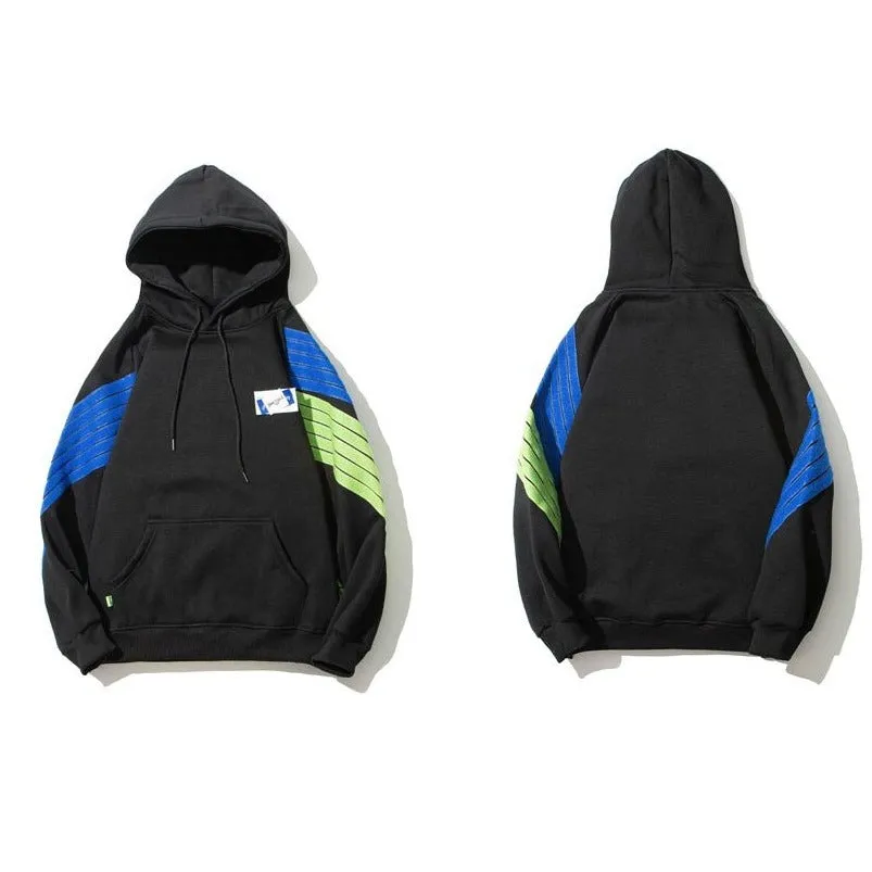 "SCRHD" Sweat-shirt Hoodie à capuche Noir Gris - URB1™