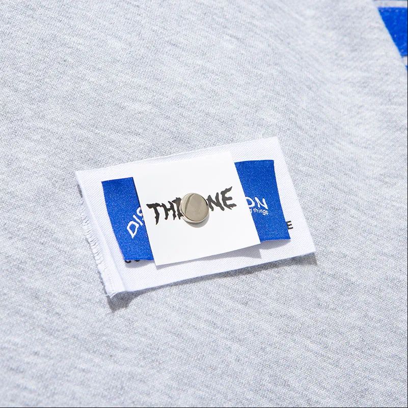 "SCRHD" Sweat-shirt Hoodie à capuche Noir Gris - URB1™
