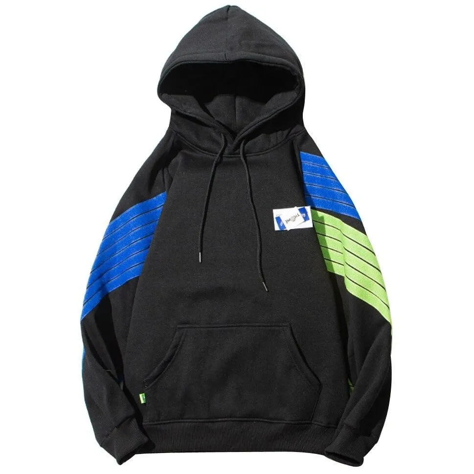 "SCRHD" Sweat-shirt Hoodie à capuche Noir Gris - URB1™