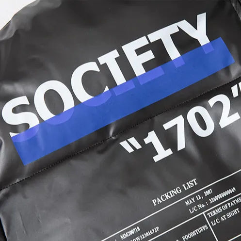 "SOCIETY" Doudoune Veste Matelassée Noir - URB1™