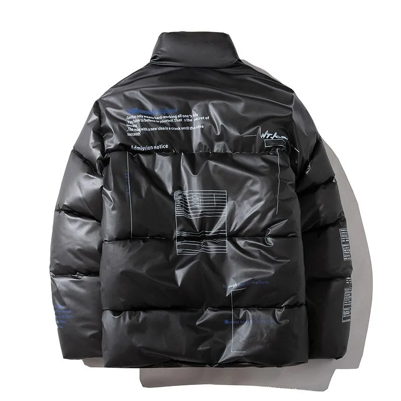 "SOCIETY" Doudoune Veste Matelassée Noir - URB1™