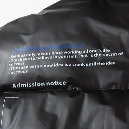 "SOCIETY" Doudoune Veste Matelassée Noir - URB1™