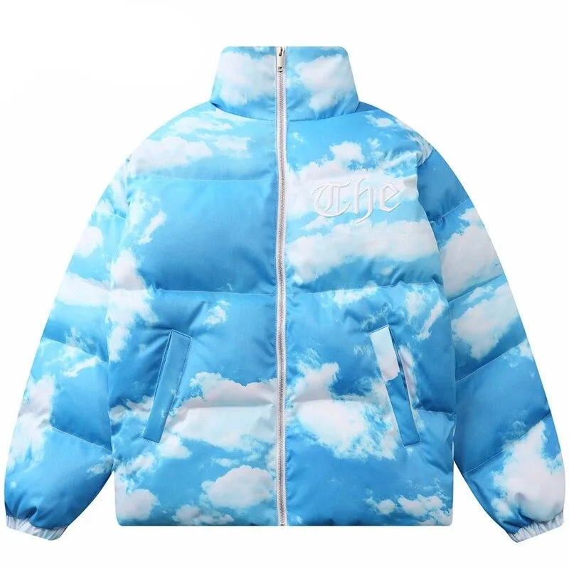 "THE" Doudoune matelassée Bleu Blanc - URB1™