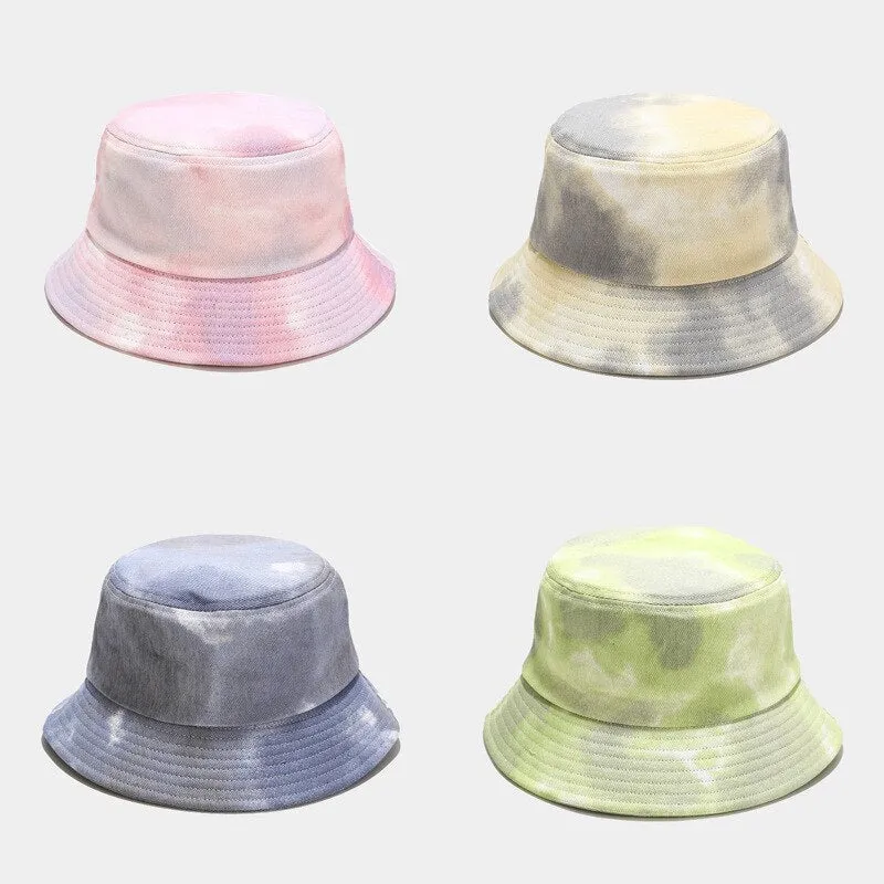 "TIE AND DYE" Chapeau BOB Gris - URB1™