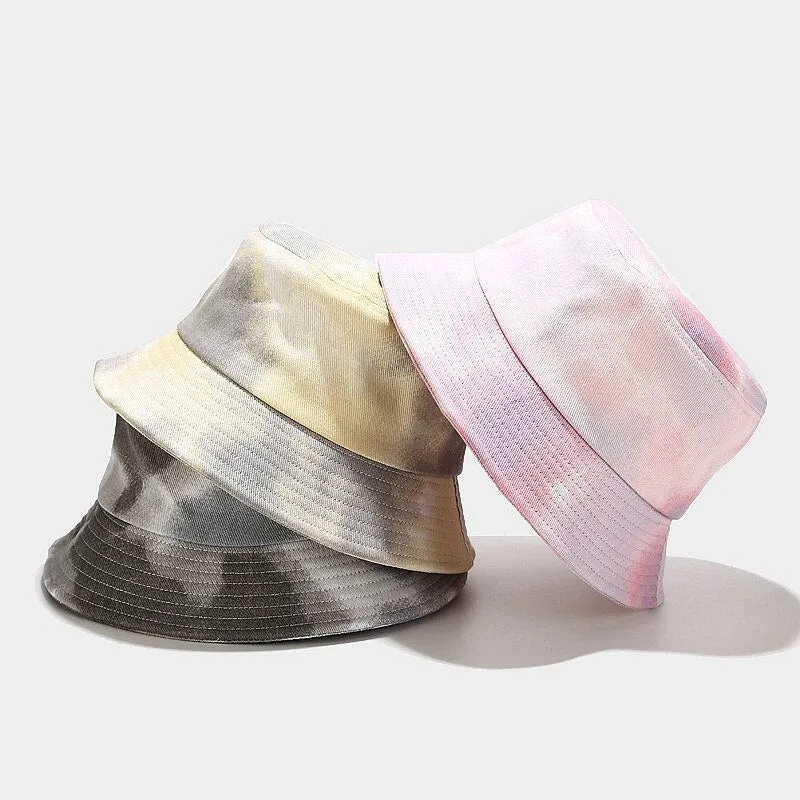 "TIE AND DYE" Chapeau BOB Gris - URB1™
