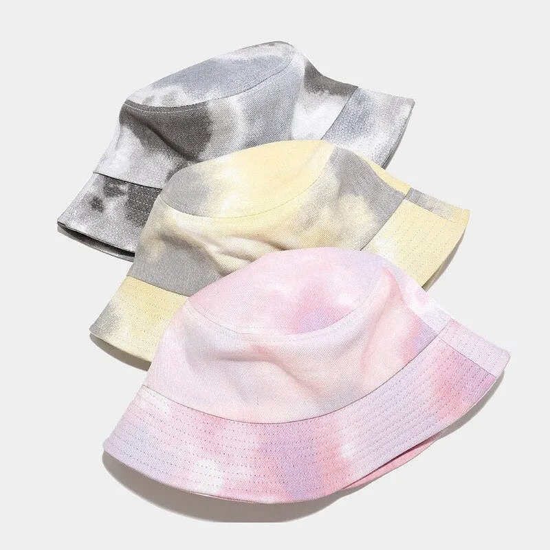 "TIE AND DYE" Chapeau BOB Gris - URB1™