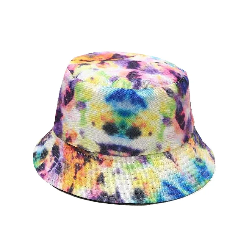 "TIE AND DYE" Chapeau Bob Imprimé Violet - URB1™