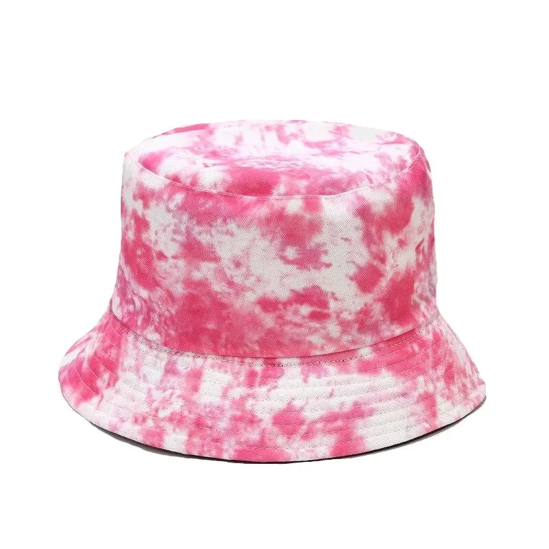 "TIE AND DYE" Chapeau Bob Imprimé Violet - URB1™