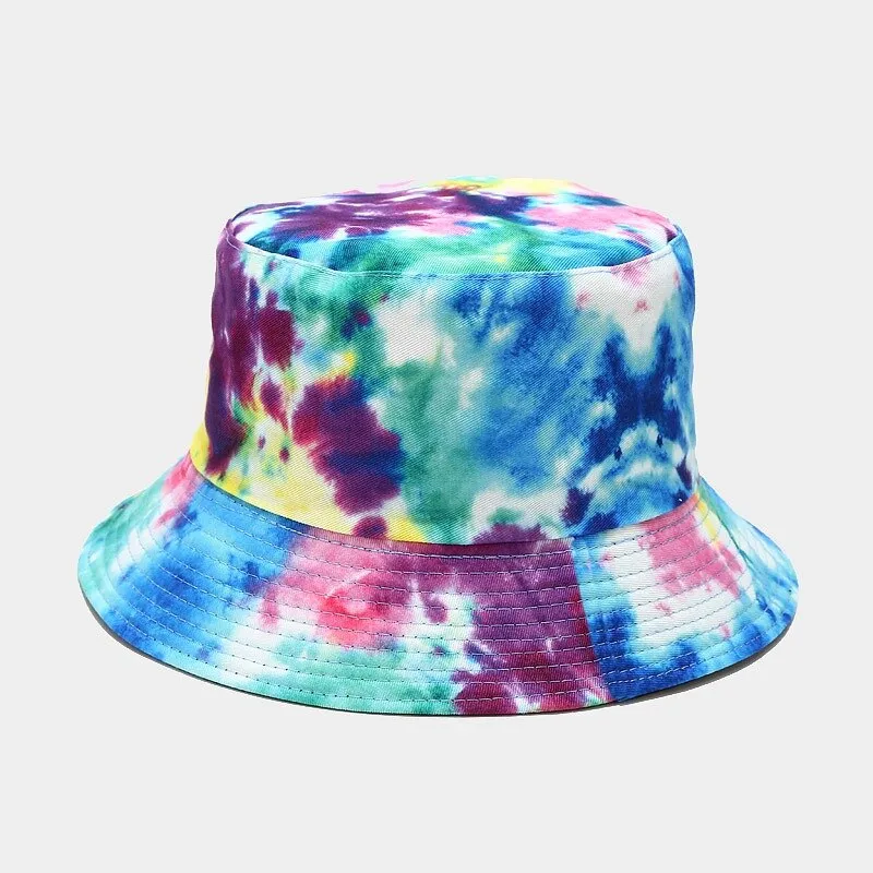 "TIE AND DYE" Chapeau Bob Imprimé Violet - URB1™