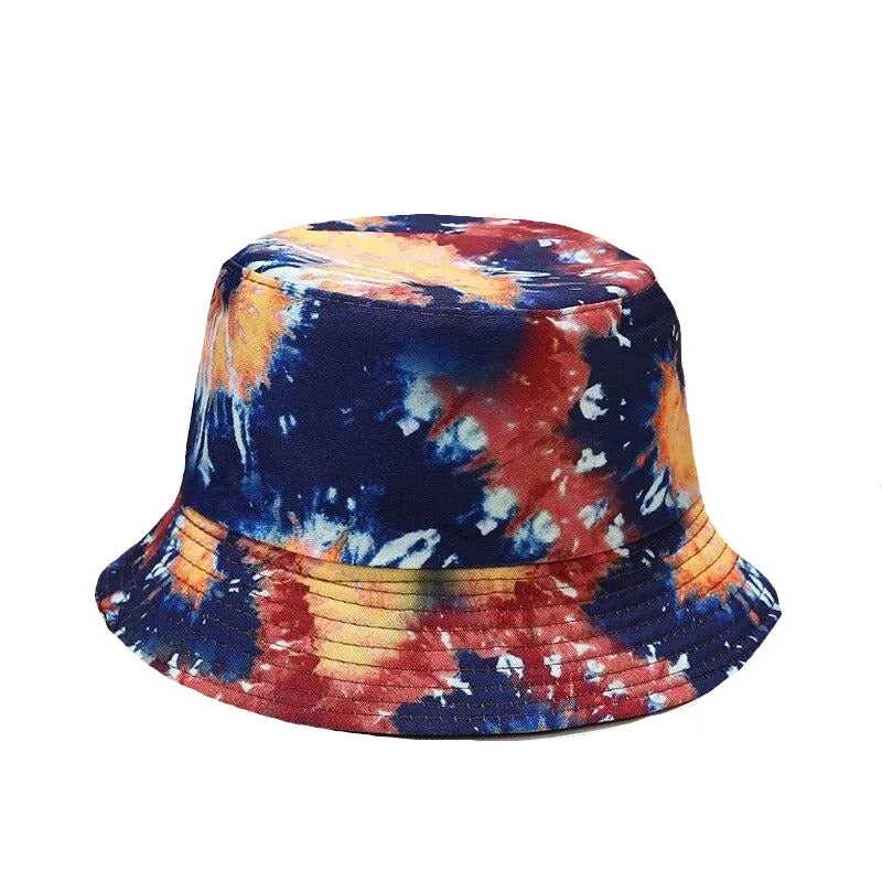 "TIE AND DYE" Chapeau Bob Imprimé Violet - URB1™