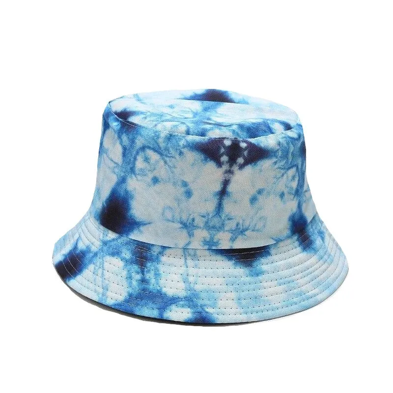 "TIE AND DYE" Chapeau Bob Imprimé Violet - URB1™