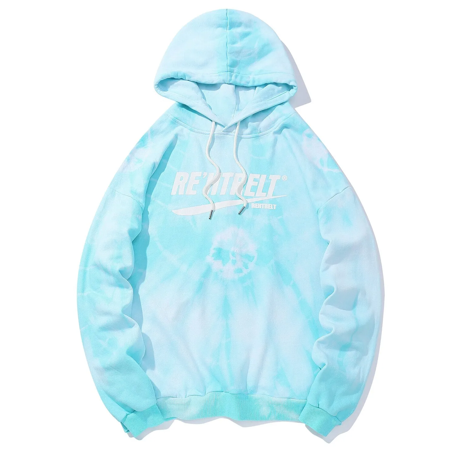 "TIE AND DYE" Sweat-shirt Hoodie à capuche Noir - URB1™
