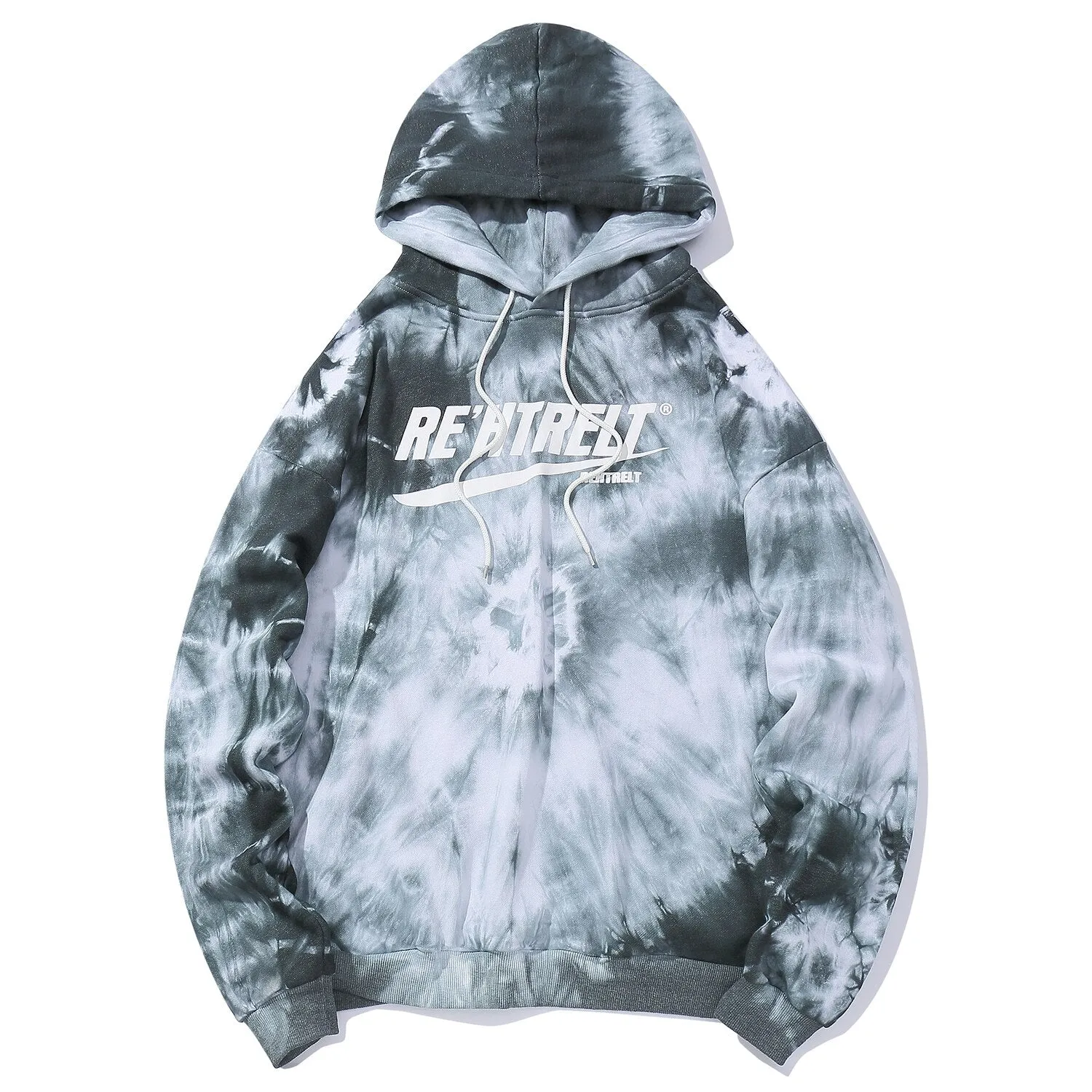 "TIE AND DYE" Sweat-shirt Hoodie à capuche Violet - URB1™