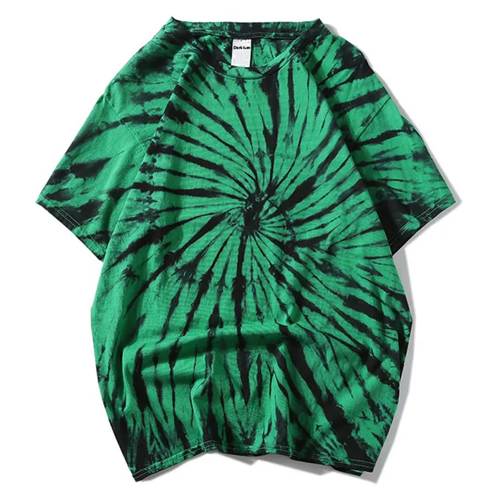 "Tie And Dye" T-shirt Gris Clair Délavé oversize - URB1™