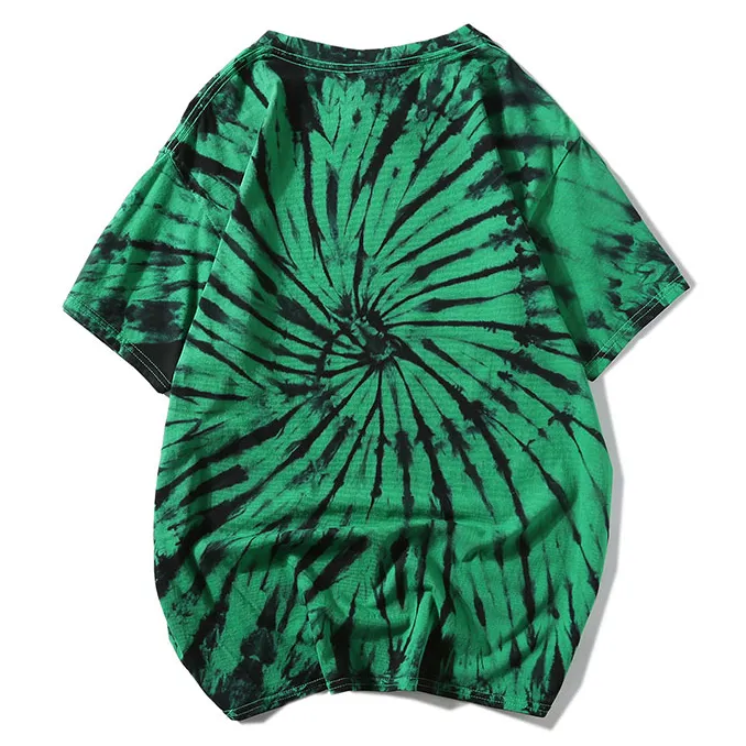 "Tie And Dye" T-shirt Gris Clair Délavé oversize - URB1™
