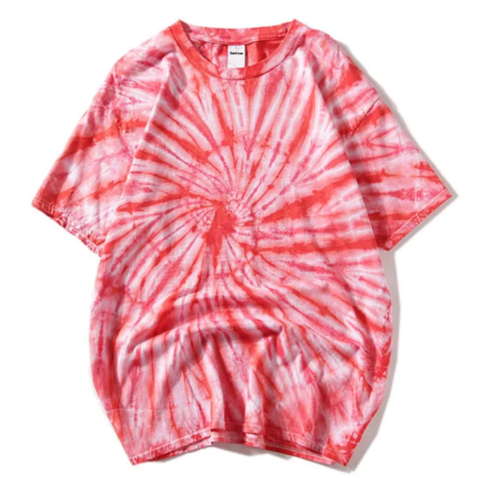 "Tie And Dye" T-shirt Gris Clair Délavé oversize - URB1™