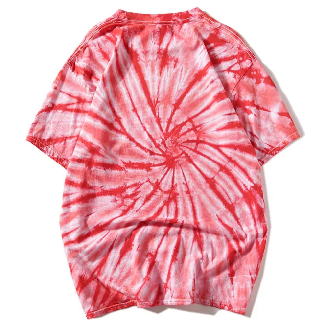 "Tie And Dye" T-shirt Gris Clair Délavé oversize - URB1™